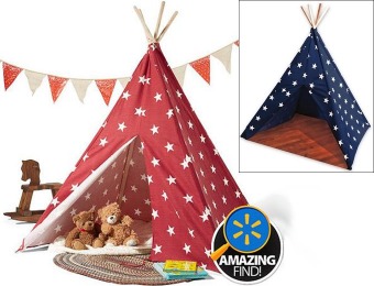 Extra 34% off Children's Teepee Tent, Mulitple Colors