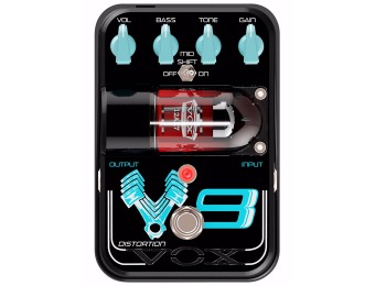 $130 off Vox Tone Garage V8 Distortion Guitar Effects Pedal