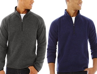 93% off ZeroXposur Men's Strand Quarter-Zip Sweater, 2 colors