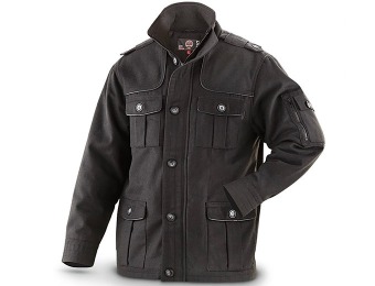 77% off Sportier Military-style Wool-Blend Men's Jacket