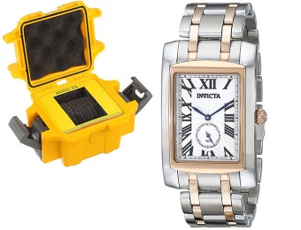$640 off Invicta Men's "Cuadro" Swiss Quartz Watch