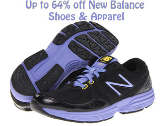 Save up to 64% off New Balance Shoes & Apparel