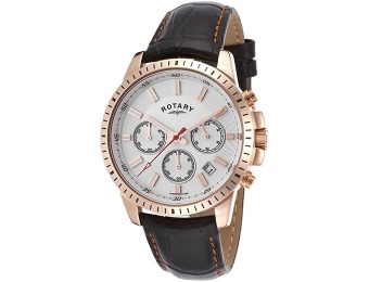 90% off Rotary Chronograph Stainless Steel Men's Watch