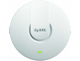 Extra $80 off ZyXEL N600 Ceiling Mount Gigabit PoE Access Point