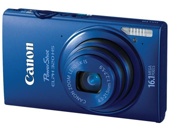 66% off Canon PowerShot 6030B001 ELPH 320 HS 16.1 MP Camera