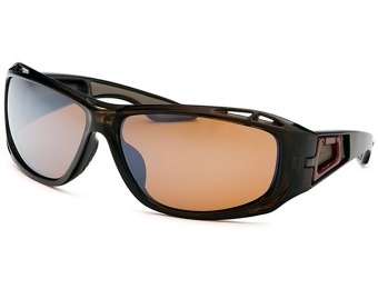 84% off Columbia Men's Polarized Rectangle Brown Sunglasses