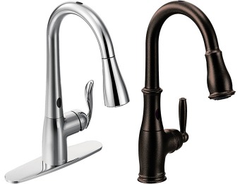 Up to 60% off Moen Kitchen Faucets Featuring MotionSense
