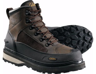 $90 off Cabela's Guidewear Men's Leather Wading Boots