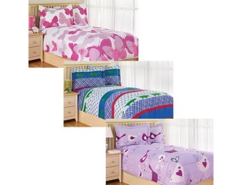 $20 off Kids Reversible Comforter Set (Down Alternative) Twin or Full