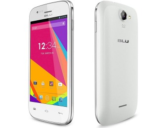 44% off BLU Advance 4.0 Unlocked Dual SIM Cell Phone (White)