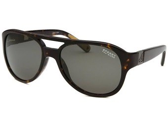 $94 off Sperry Top-Sider Charleston Aviator Havana Men's Sunglasses
