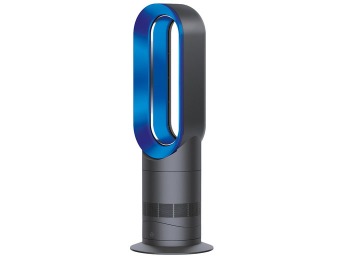 22% off Dyson AM09 Hot + Cool Fan Heater - Iron/Blue