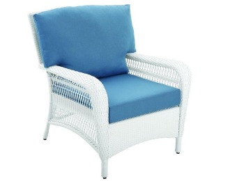 $202 off Charlottetown Wicker Patio Lounge Chair with Cushion