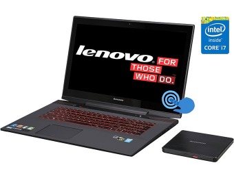 $400 off Lenovo Y70 Touch 17.3" Gaming Laptop (i7/16GB/1TB/SSD)