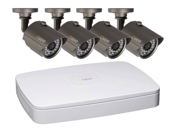 $170 off Q-SEE QC308-4H4-1 8-Ch 1TB Surveillance System
