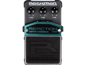 $99 off Rocktron Reaction Super Charger Overdrive Guitar Pedal