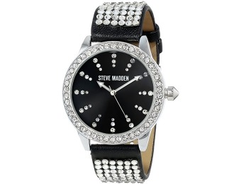 70% off Steve Madden Crystal Accents Women's Watch