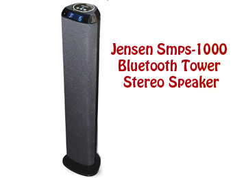 33% off Jensen Smps-1000 Bluetooth Tower Stereo Speaker