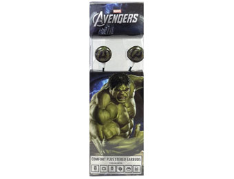 80% off DGL Group Marvel Hulk Earbud Headphones