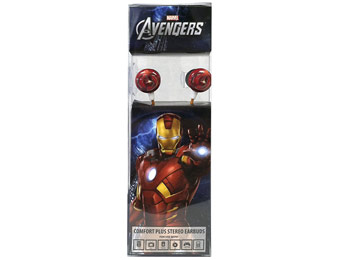 80% off DGL Group Marvel Iron Man Earbud Headphones