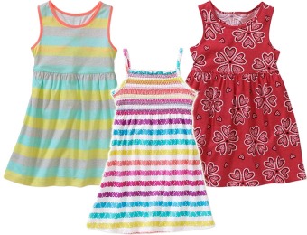 Deal: Healthtex Baby Toddler Girl Essential Knit Dress, 8 Styles