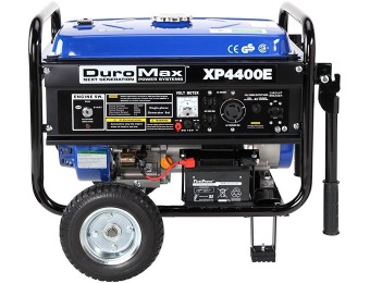 $300 off DuroMax XP4400E 4400W Portable Electric Gas Generator