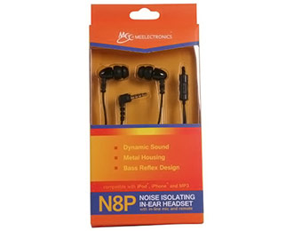 MEElectronics N8P Stereo Headset - Free after $9.99 rebate