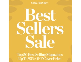 DiscountMags Best Sellers Sale- Up to 95% off 50 Titles