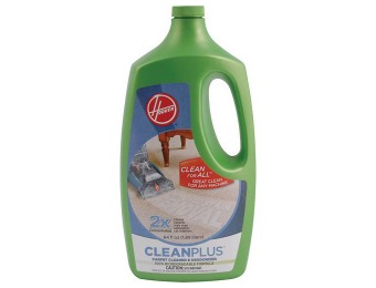 $9 off Hoover CleanPLus 2X 64oz Carpet Cleaner and Deodorizer