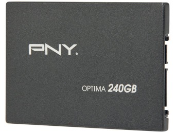 $45 off PNY Optima 2.5" 240GB SATA III SSD, SSD7SC240GOPT-RB