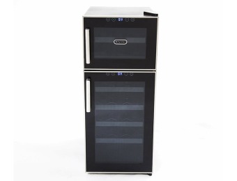$175 off Whynter 21-Bottle Dual Temperature Wine Cooler