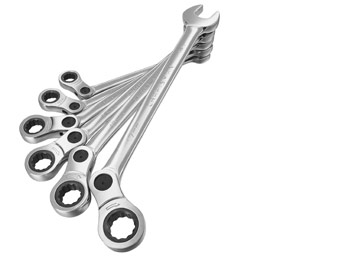 50% off Craftsman 7 Piece Inch Elbow Ratcheting Wrench Set