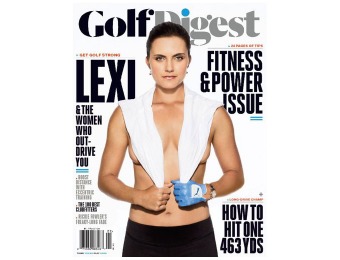90% off Golf Digest Magazine Subscription, $4.95 / 12 Issues