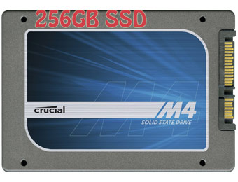 47% off Crucial 256GB M4 SSD w/Data Kit CT256M4SSD2CCA