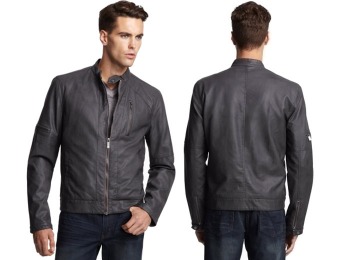$95 off Kenneth Cole Reaction Zip-Front Moto Jacket