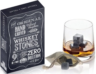 75% off Original Hand Carved 100% Natural Soapstone Whiskey Stones