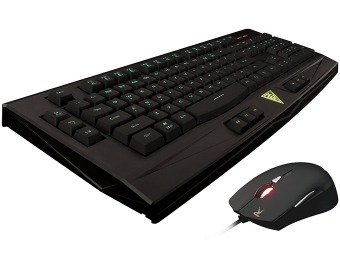 67% off GAMDIAS Ares Gaming Keyboard & 2500 DPI Mouse Combo