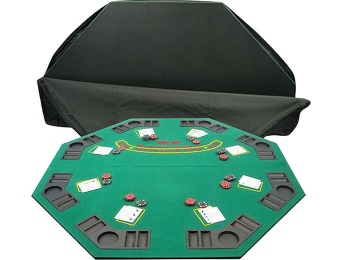 73% off Trademark Poker Solid Wood Poker/Blackjack Tabletop