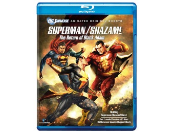 $22 off Superman/Shazam!: The Return of Black Adam Blu-ray
