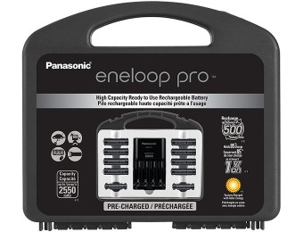 50% off Panasonic Eneloop Pro 8AA, 2AAA Battery Charger