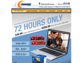 Newegg 72-Hour Sale Event - Tons of Great Deals