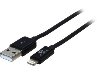 70% off Coboc iSync MFi Certified 6' Lightning to USB Cable