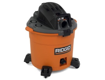 $58 off RIDGID WD1636 16-gal. 5-Peak HP Wet/Dry Vacuum