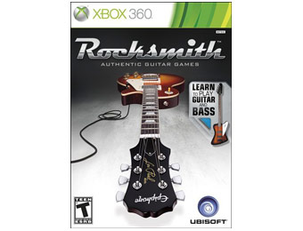 58% off off Rocksmith Guitar and Bass for Xbox 360