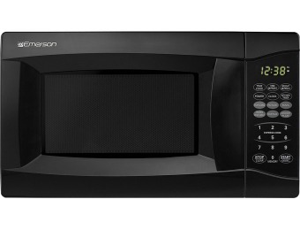 $54 off Emerson MW7302B 0.7 Cu. Ft. Compact Microwave, Black