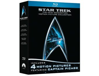 48% off Star Trek: Next Generation Movie Collection (Blu-ray)