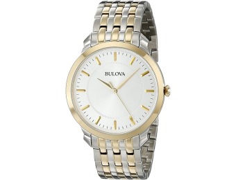 $2241 off Bulova 98A121 Classic Two-tone Bracelet Men's Watch