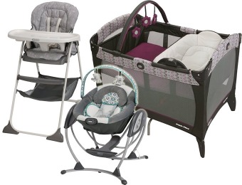 30% off Graco Playards, Highchairs, and Swings, 17 items