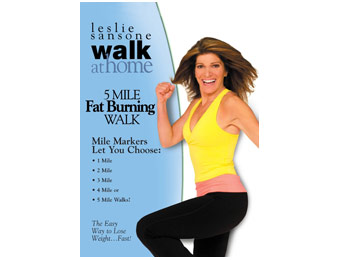 53% off Leslie Sansone: Walk at Home 5 Mile Fat Burning DVD