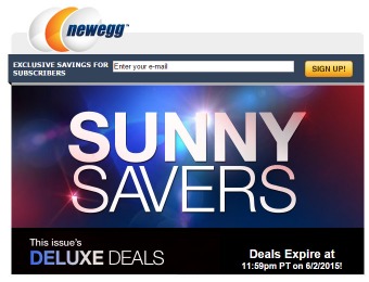 Newegg 48-Hour Sunny Savers Deluxe Deals